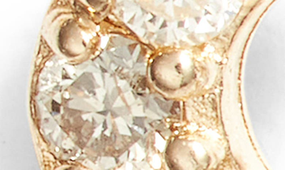 Set & Stones Claro Diamond Stud Earrings In Gold