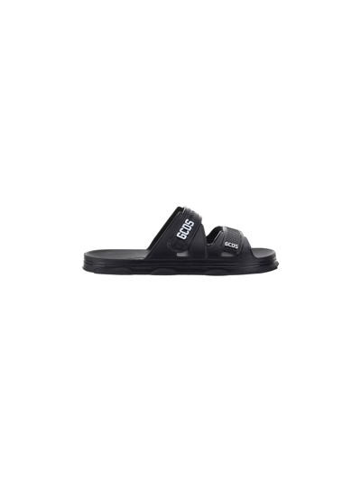 Shop Gcds Men's Black Polyurethane Sandals