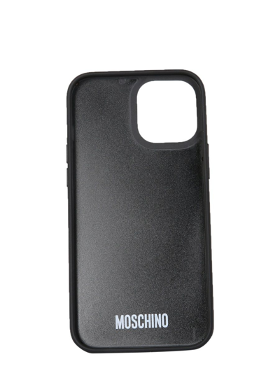 Shop Moschino Men's Black Other Materials Wallet