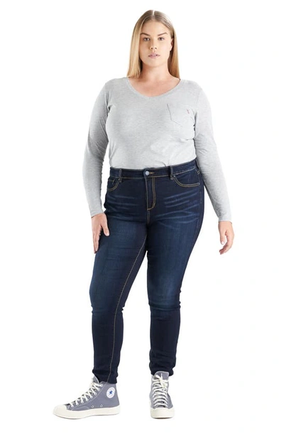 Slink Jeans Jeggings In Blue