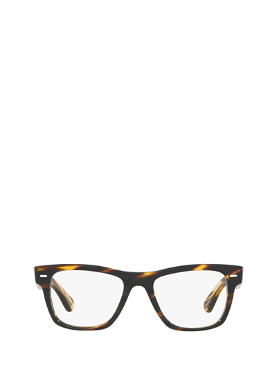 Shop Oliver Peoples Ov5393u Cocobolo Glasses