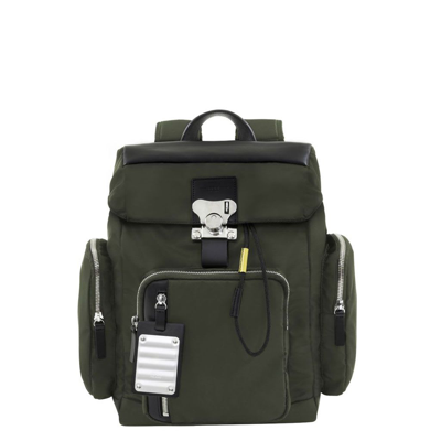 Shop Fpm Nylon Bank On The Road-butterfly Pc Backpack S In Military