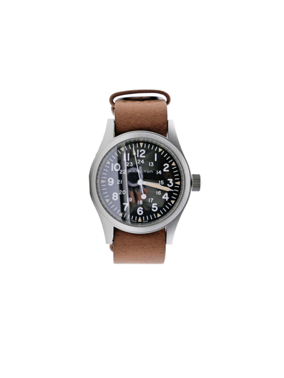 Shop Hamilton Orologio  Field H69439531 Khaki Field Watches