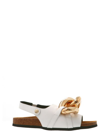 Shop Jw Anderson Chain Shoes In White