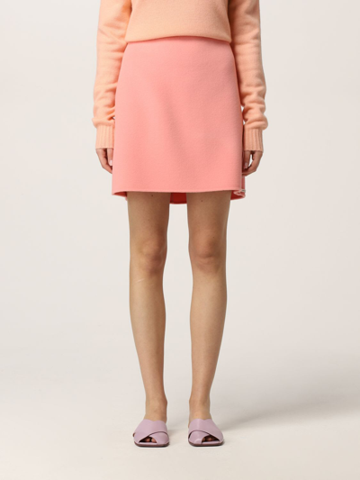 Shop Sportmax Pink Essen Short Skirt