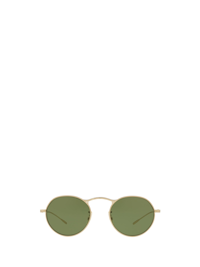 Shop Oliver Peoples Ov1220s Soft Gold Sunglasses