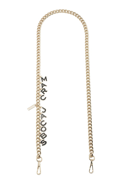 Shop Marc Jacobs Charm Chain Strap In Gold