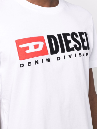 Shop Diesel T-diegor-div In White