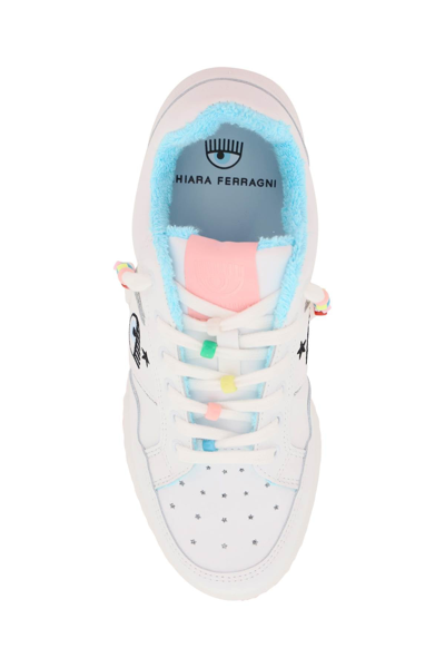 Shop Chiara Ferragni Cf-1 Sneakers In White