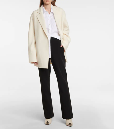 Joseph Joe Cotton Poplin Shirt In White