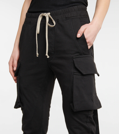 Shop Rick Owens Drkshdw Cotton Sweatpants In Black