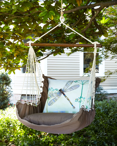 Shop Magnolia Casual Swing With Dragonfly Pillow