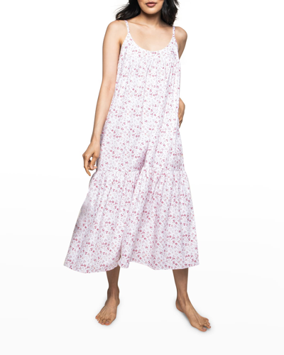 Shop Petite Plume Dorset Floral Chloe Nightgown In White