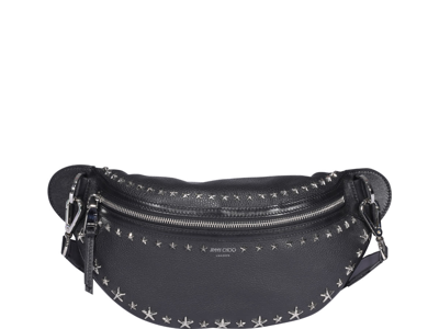 Shop Jimmy Choo Belt Bag In Black