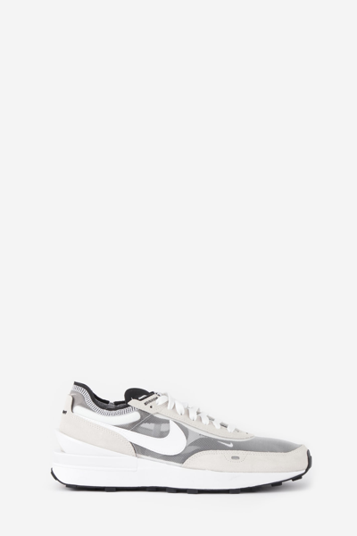 Nike Waffle One Sneakers In White Leather