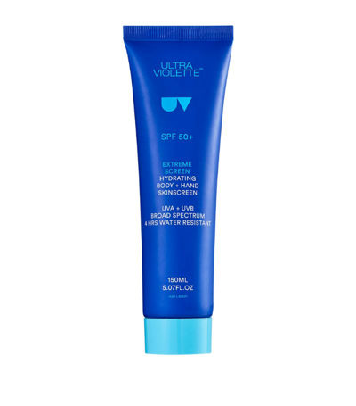 Shop Ultra Violette Extreme Screen Hydrating Body & Hand Skinscreen Spf 50+ (150ml) In Multi