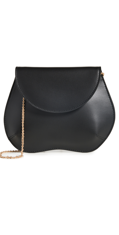 Shop Little Liffner Pebble On A Chain Bag In Black