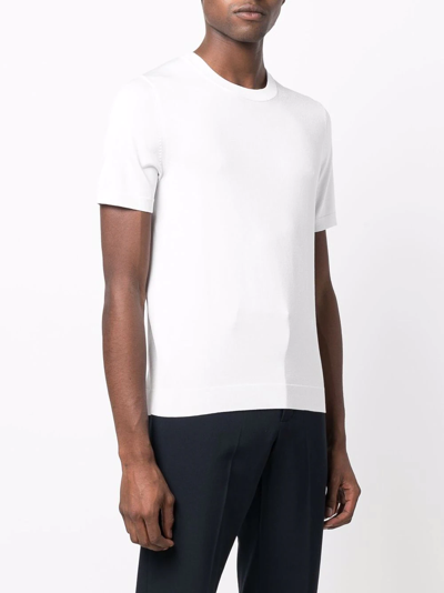 Shop Sandro Pablo T-shirt In Weiss