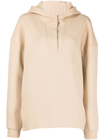 Shop Onefifteen X Beyond The Radar Hooded Sweatshirt In Neutrals