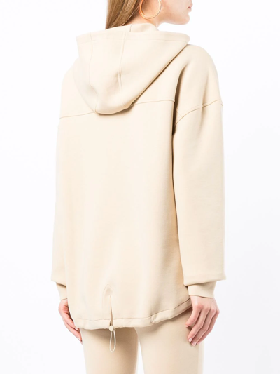 Shop Onefifteen X Beyond The Radar Hooded Sweatshirt In Neutrals