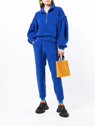Onefifteen X Beyond The Radar Fleece Jacket In Blue