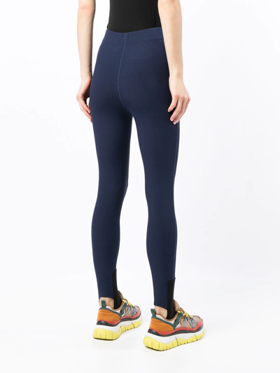Onefifteen X Beyond The Radar Stirrup Leggings In Blue