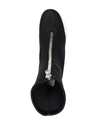 Alexander Mcqueen Alexander Mc Queen Scuba Boots In Schwarz