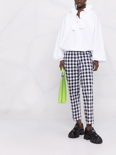 Patou Balloon Sleeves Blouse In White