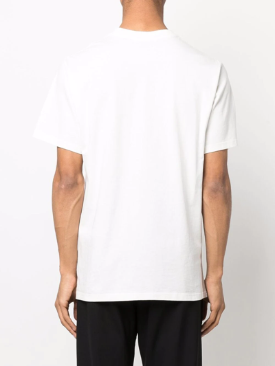 Shop 424 Photograph-print T-shirt In Weiss