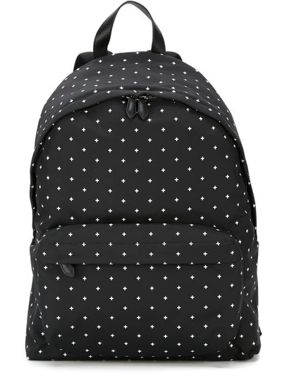 Givenchy Canvas Backpack - Black In Black/white