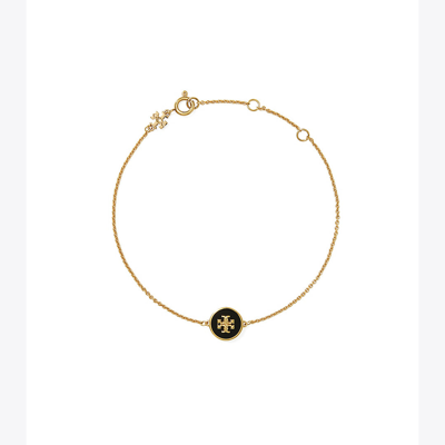 Tory Burch Kira Logo Bracelet In Gold