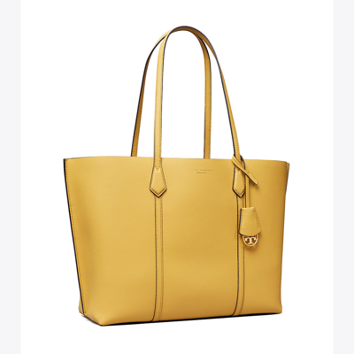 Shop Tory Burch Perry Triple-compartment Tote Bag In Golden Sunset