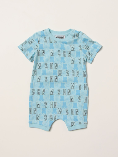 Shop Moschino Baby Tracksuit Kids  In Gnawed Blue