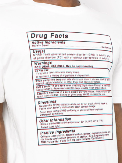 Mostly Heard Rarely Seen Graphic-print Cotton T-shirt In White