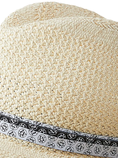 Maison Michel Zango Straw Bucket Hat In Neutrals