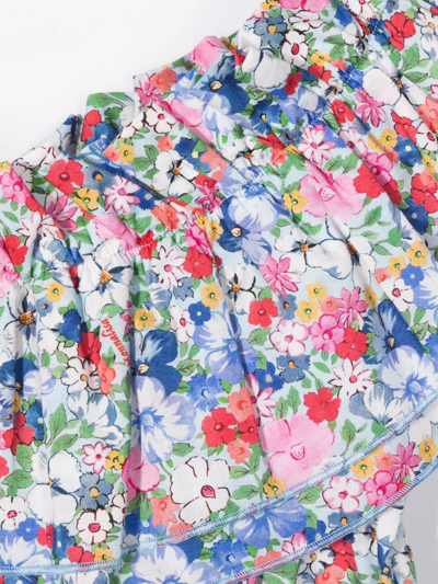 花卉印花罩衫