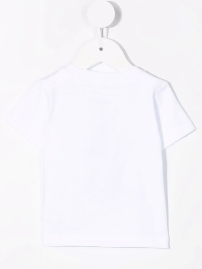 Shop Stella Mccartney Graphic Print T-shirt In White