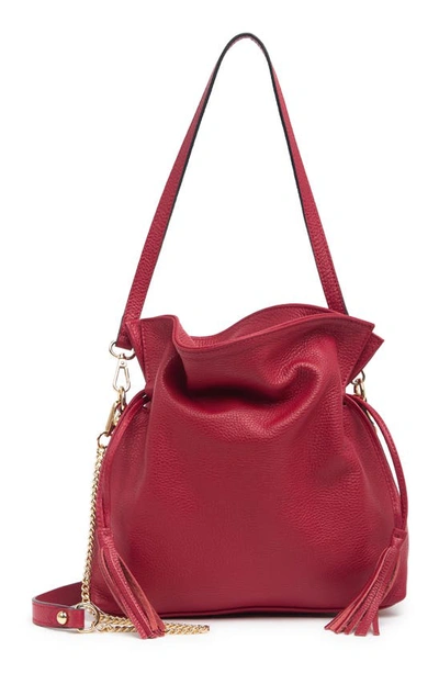 Shop Massimo Castelli Dollaro Shoulder Bag In Red