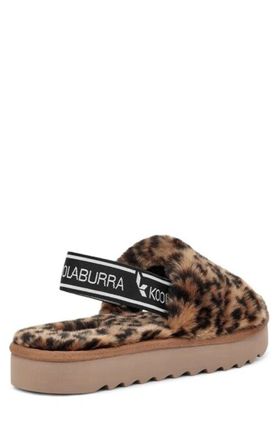 Shop Koolaburra By Ugg Fuzzn Ii Cheetah Faux Fur Slingback Slipper