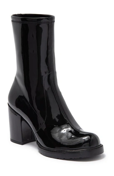 Stuart Weitzman Dalenna Block Heel Bootie In Black