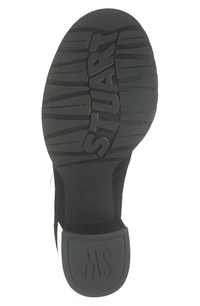 Stuart Weitzman Dalenna Block Heel Bootie In Black