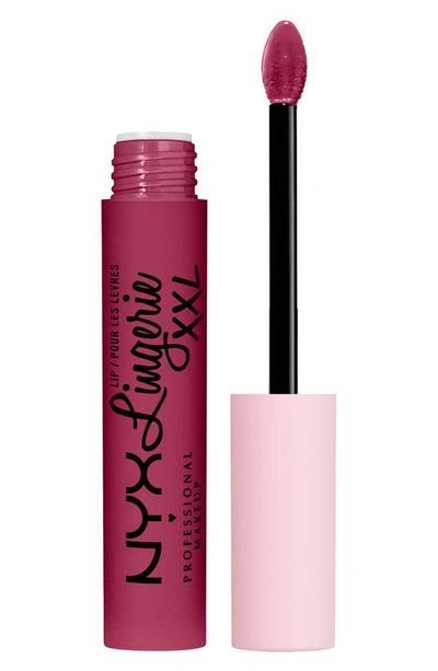 Shop Nyx Cosmetics Cosmetics Lip Lingerie Xxl Matte Liquid Lipstick In Xxtended