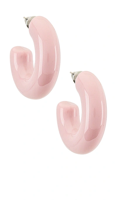 Shop Casa Clara Salma Earrings In Lavender