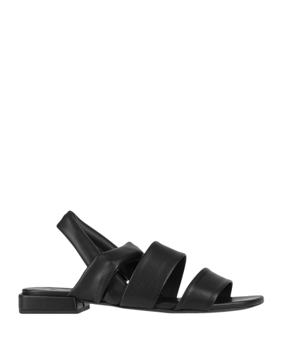 Shop Furla Miastella Sandal T.20 Woman Sandals Black Size 7 Polyurethane, Polyester