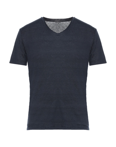 Shop I Marsili® T-shirts In Dark Blue