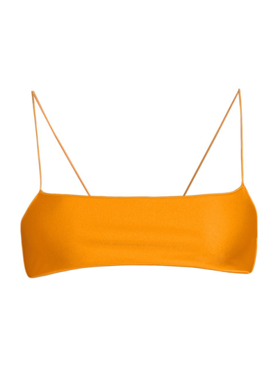 Shop Tropic Of C Women's Bralette Bikini Top In Citrine