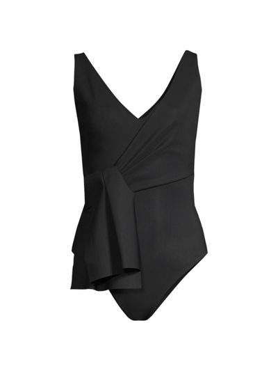 Shop Chiara Boni La Petite Robe Women's Cochi One-piece Swimsuit In Black