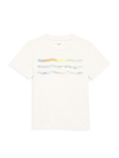 Shop Sol Angeles Little Boy's & Boy's Golden Hour Waves T-shirt In White