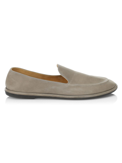 Shop The Row Women's Canal Leather Loafers In Dovetail