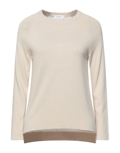 Shop Slowear Zanone Woman Sweater Beige Size L Viscose, Cotton